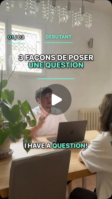 Vidéo de Kilyann : 3 façons de poser une question